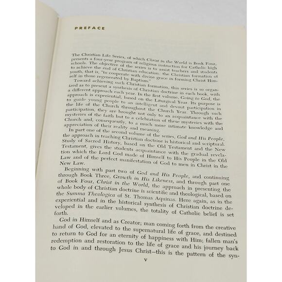 Christ in the World Book Four Christian Life Series By Sister Jane Marie Murray - Picture 9 of 14